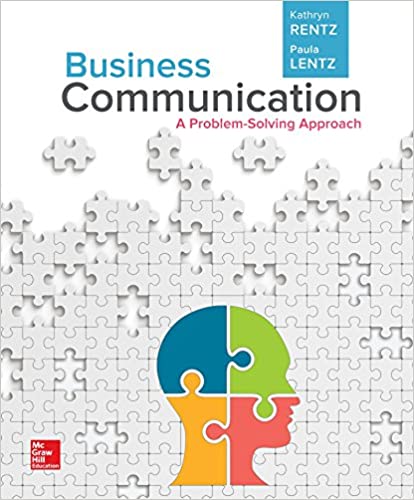 Business communication a problem-solving approach on E-Book.business