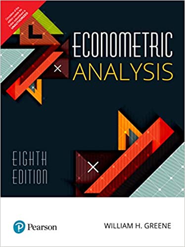 Econometric analysis Greene PDF